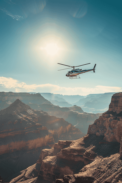 Grand Canyon Helikopterflug ab Las Vegas