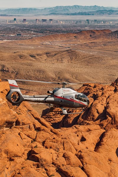 Maverick Helicopters: Las Vegas und Red Rock Canyon